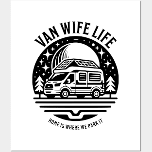 Van Wife Life Posters and Art